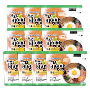 [무료배송]우리비빔밥 제육10개 세트